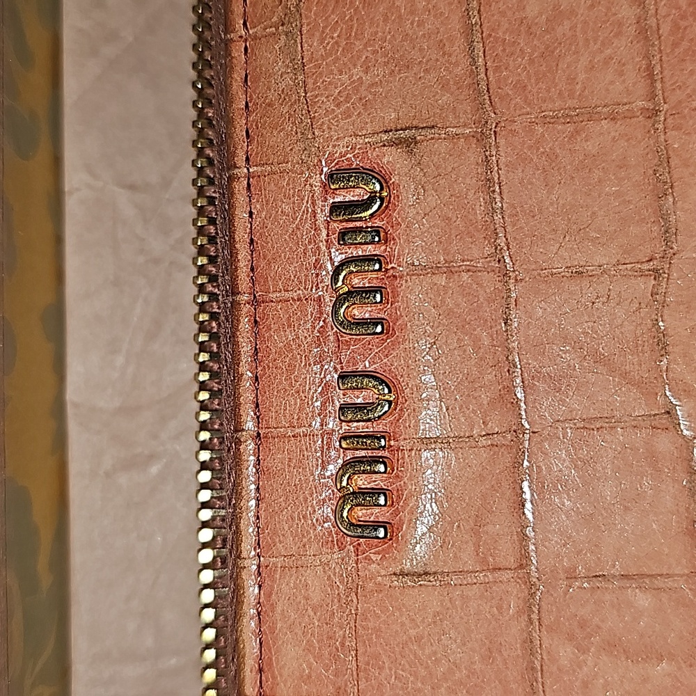 Miu Miu Zip Around Long Wallet - image 2
